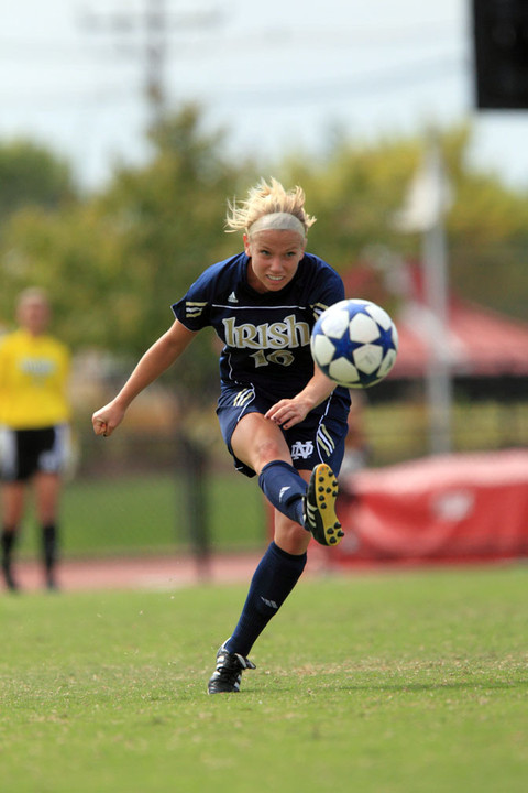 Freshman defender Kecia Morway earned her first collegiate point with an assist on Lauren Fowlkes' 56th-minute goal in Friday's 3-0 win over New Mexico in the first round of the NCAA Championship at Alumni Stadium.