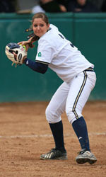 Irish Hang With No. 6 Arizona State Before Falling By 3-0 Margin Junior Heather Johnson