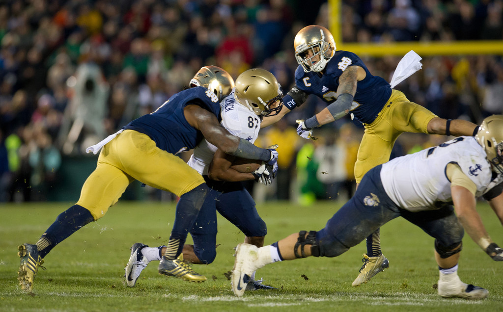 Notre Dame vs. Navy (USATSI)