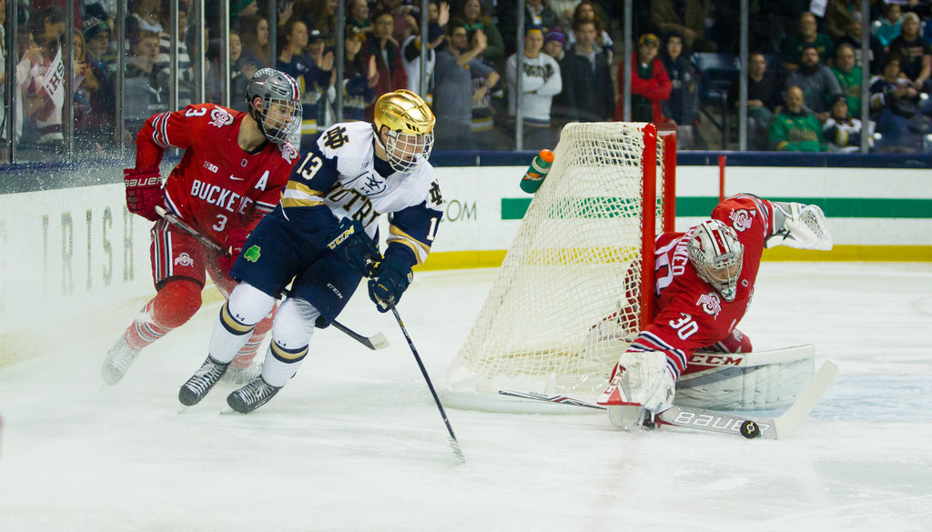 No. 1 Notre Dame Hockey vs. No. 6 Ohio State (Feb. 9, 2018)
