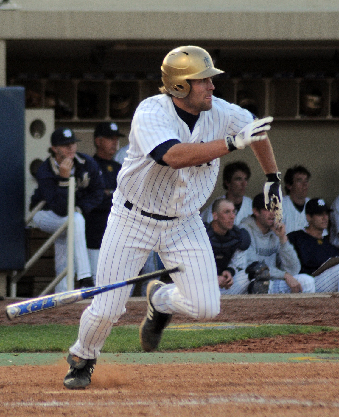 Michigan Holds Off Notre Dame Baseball Casey Martin went 2-for-4.