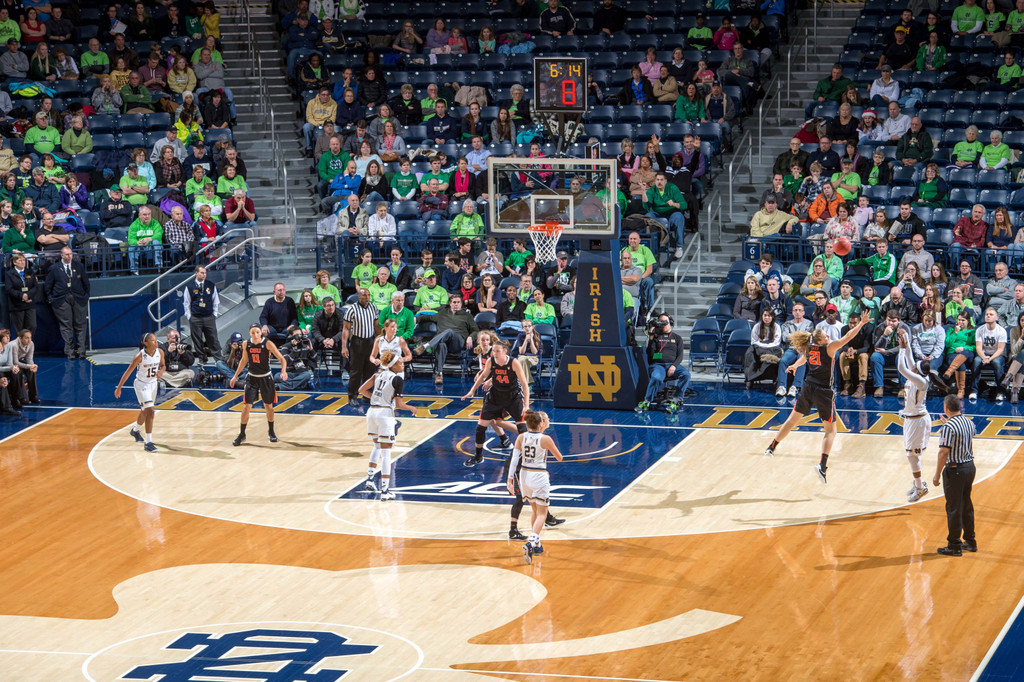 Notre Dame vs. Oregon State, 62-61