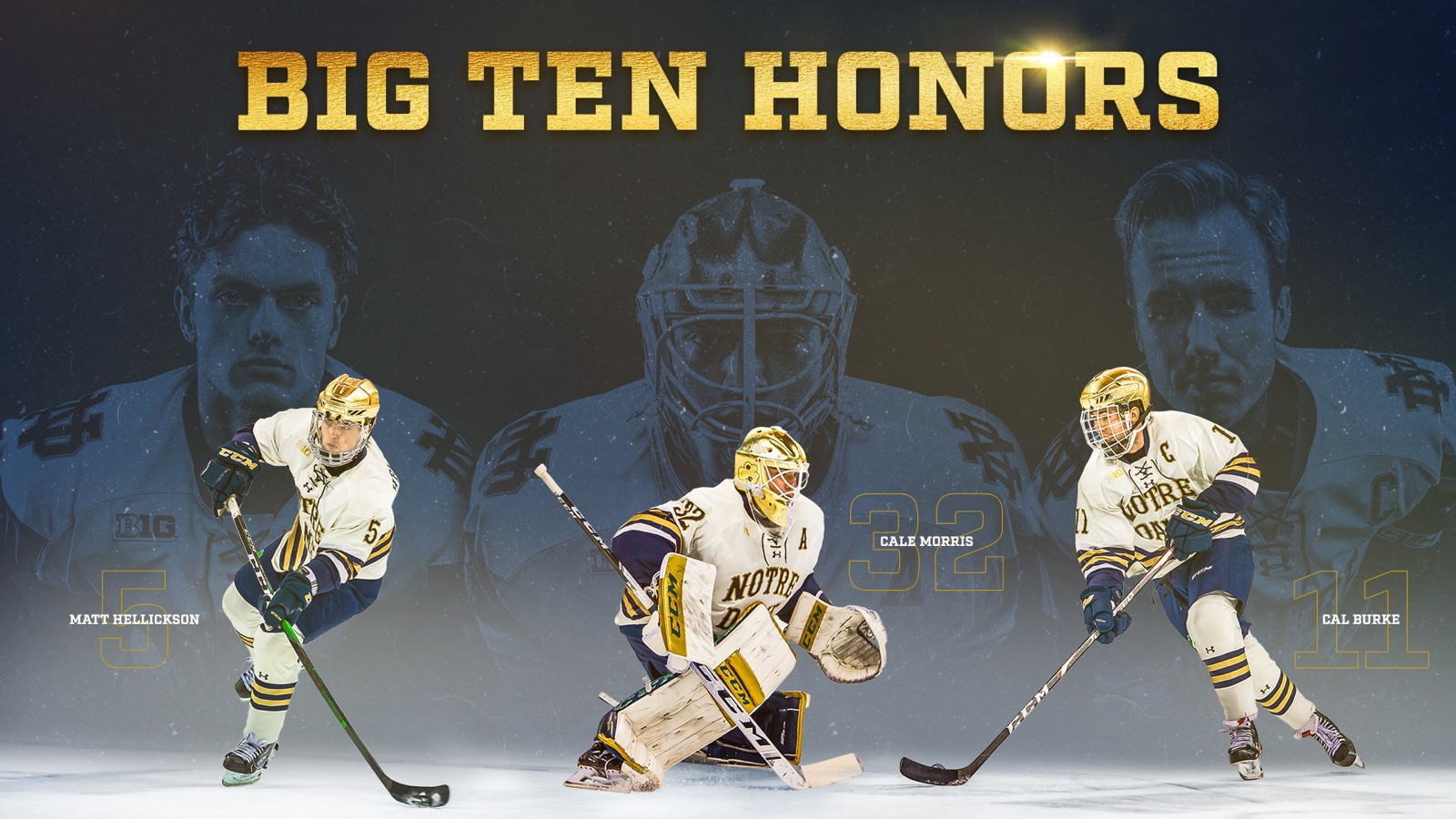 Hellickson, Morris and Burke Earn B1G Honors Hellickson, Morris and Burke Earn B1G Honors