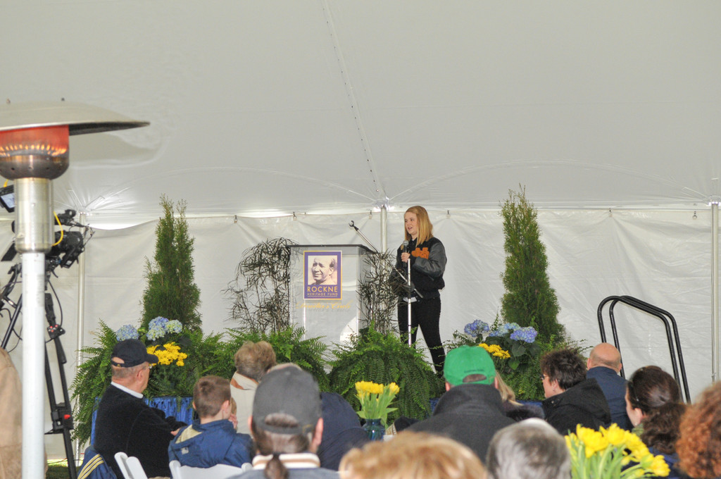 2013 Blue/Gold Rockne Tailgate
