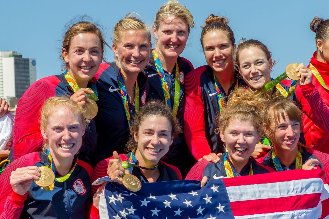 Polk Wins Gold Medal With U.S. Women's Eight