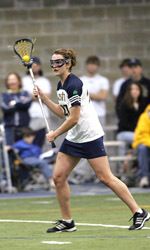 Sophomore Jane Stoeckert had a career-best four-point game (2g, 2a) in Notre Dame's 16-9 win over Ohio State.