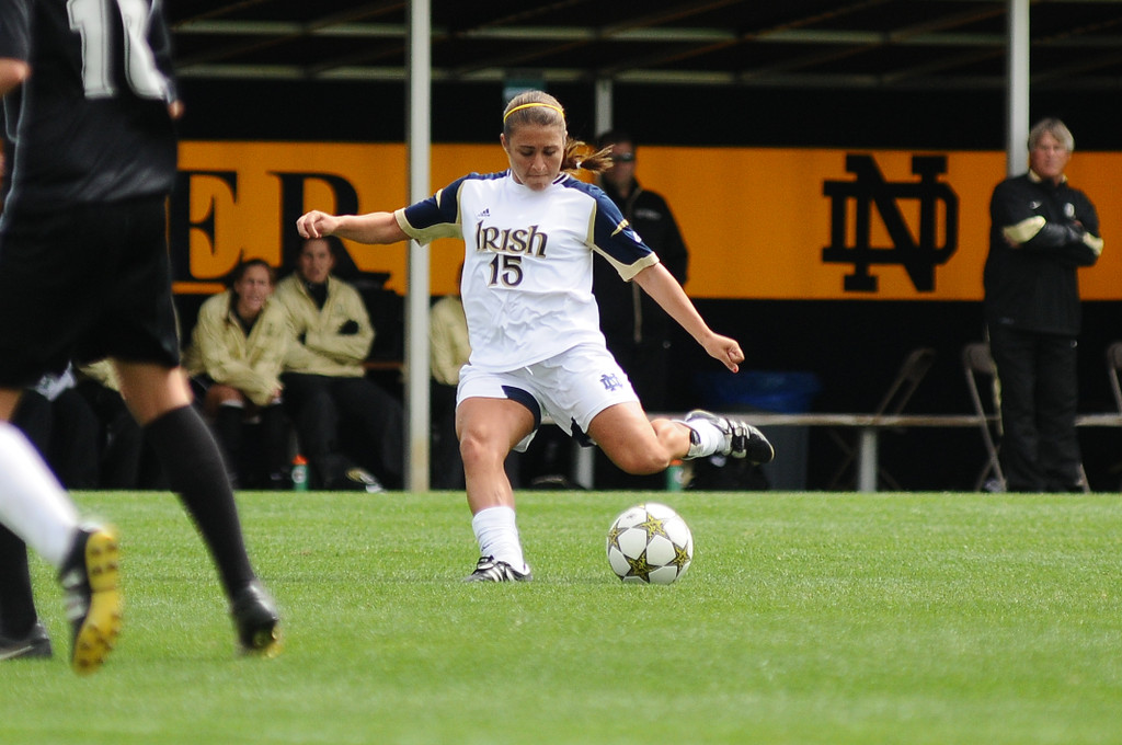 Notre Dame Women's Soccer vs Oakland on 09-23-2012