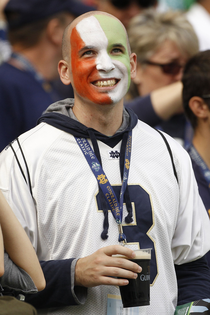 Notre Dame Pounds Navy 50-10 in Dublin (AP)