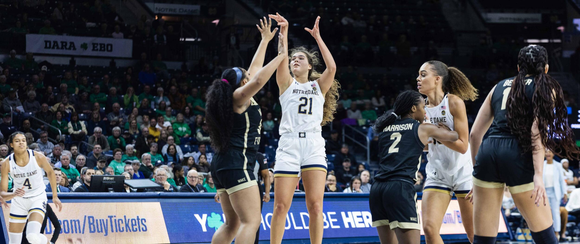 Westbeld’s 25 points help Irish shut down Demon Deacons, 86-47 Westbeld’s 25 points help Irish shut down Demon Deacons, 86-47