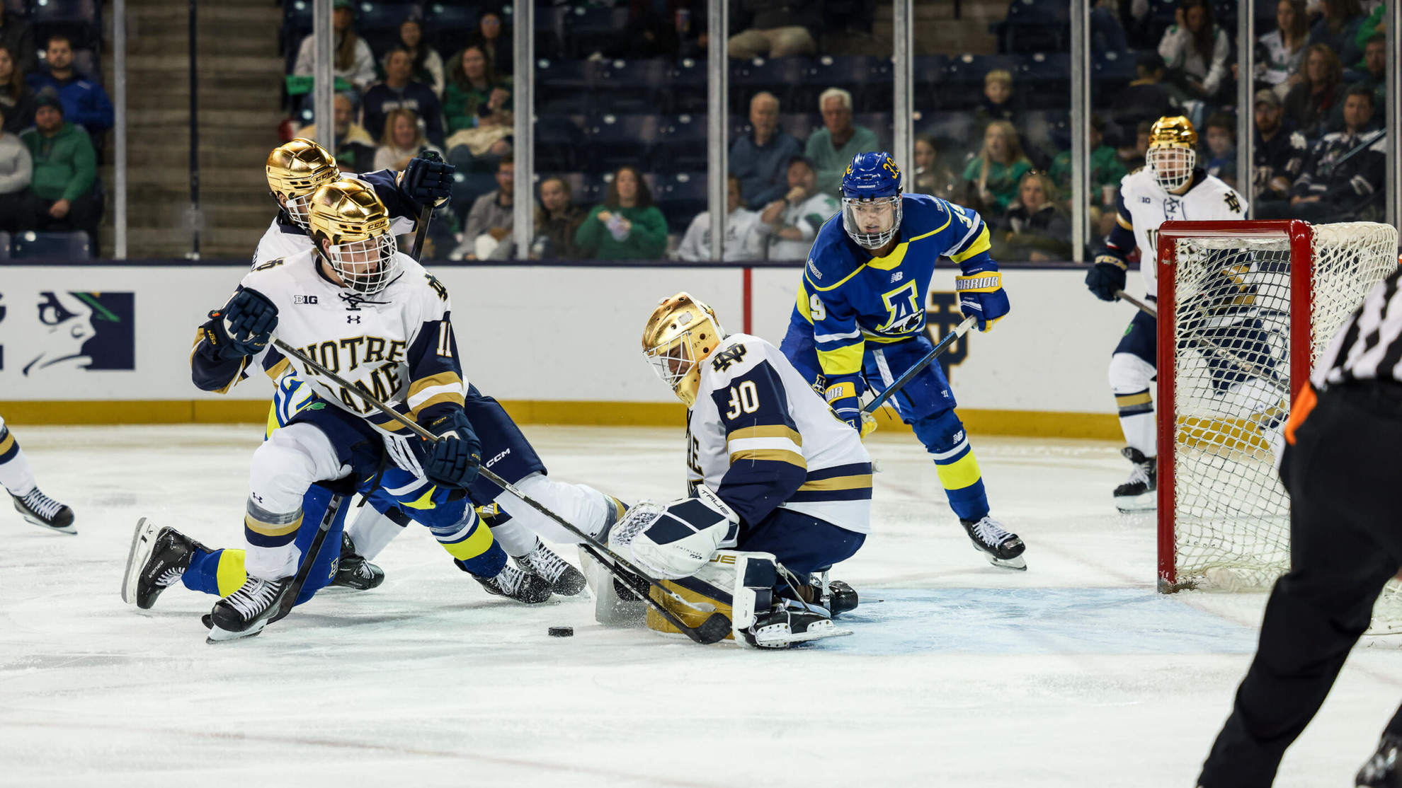 Hockey Defeats Nanooks Friday, 4-1 Hockey Defeats Nanooks Friday, 4-1