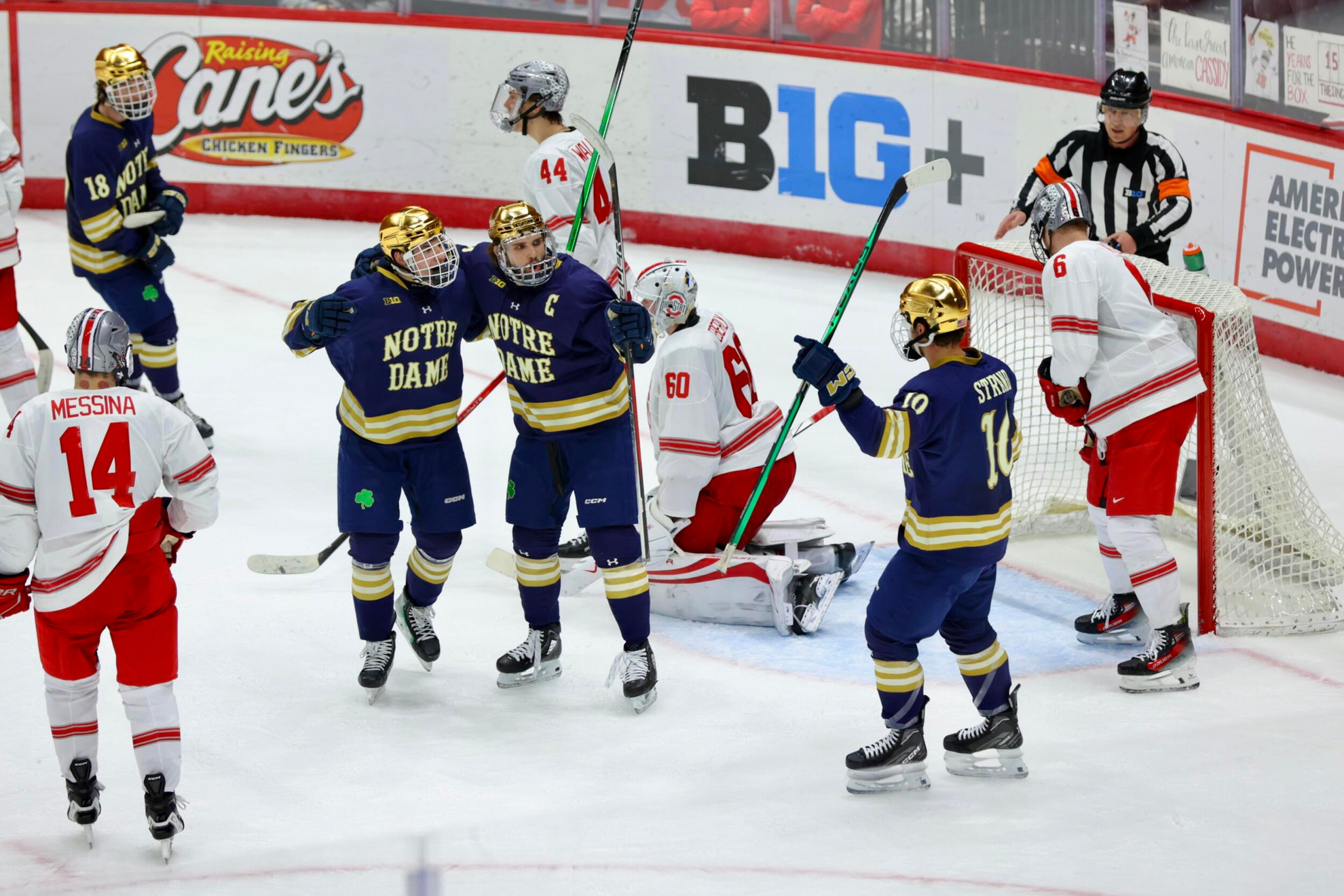 Slaggert’s Two Goal Night Lifts Irish Over Buckeyes Slaggert’s Two Goal Night Lifts Irish Over Buckeyes