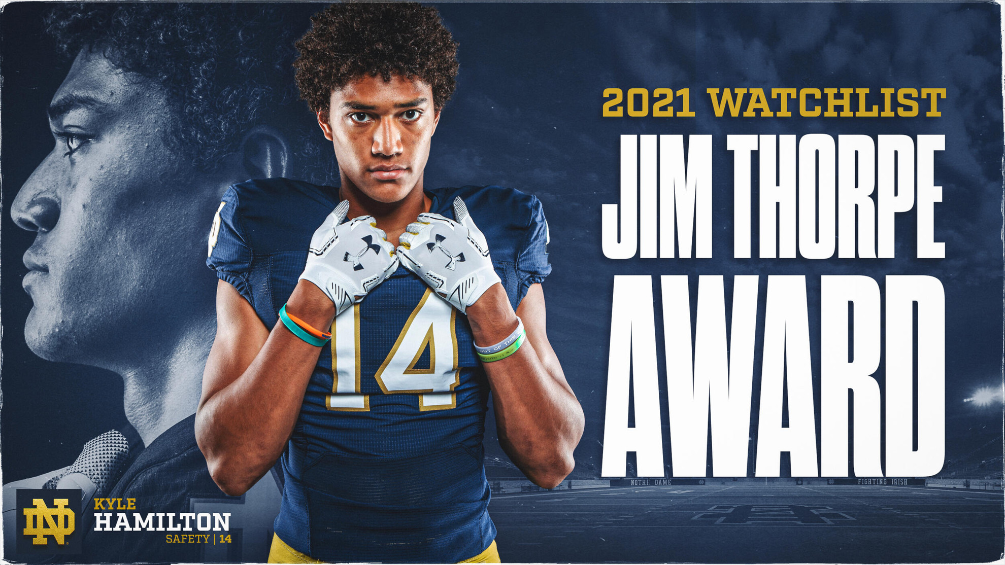 Hamilton Named to Thorpe Award Watch List Hamilton Named to Thorpe Award Watch List