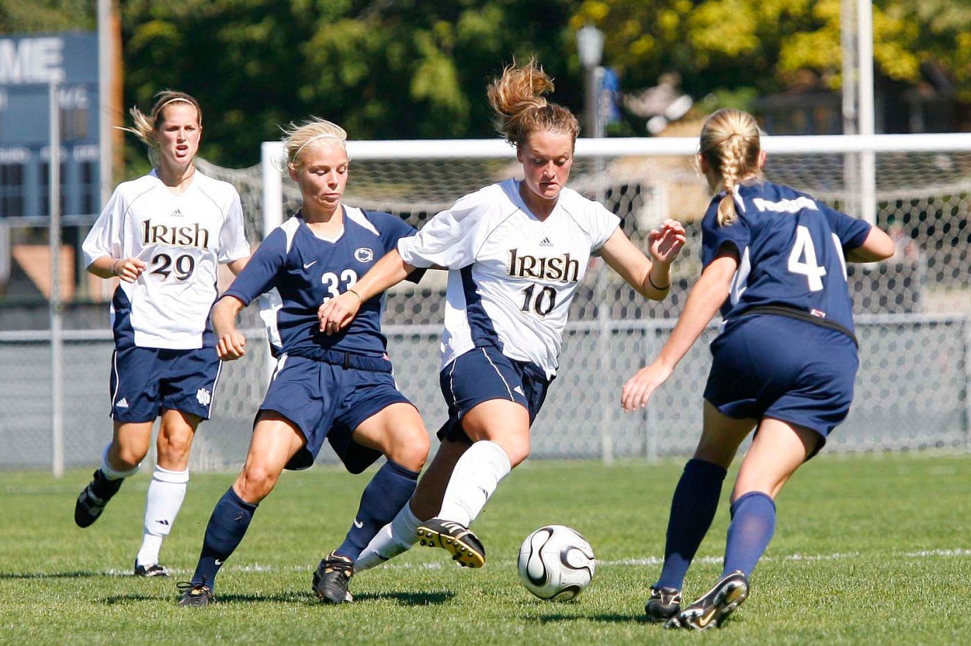 Four Irish Women’s Soccer Players (Hanks, Cinalli, Bock, Weber) On Updated Hermann Trophy Ballot Brittany Bock's strong second half of the season (11G-3A, in 12 GP) has landed her on the Hermann Trophy ballot.