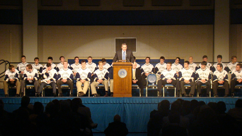 Hockey Drop the Puck Event