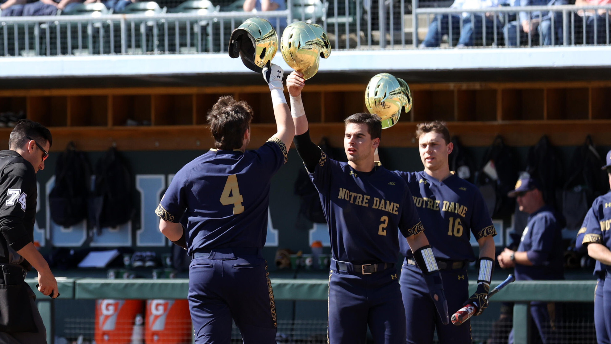 Irish Stomp Tar Heels 14-8 to Sweep Series Irish Stomp Tar Heels 14-8 to Sweep Series