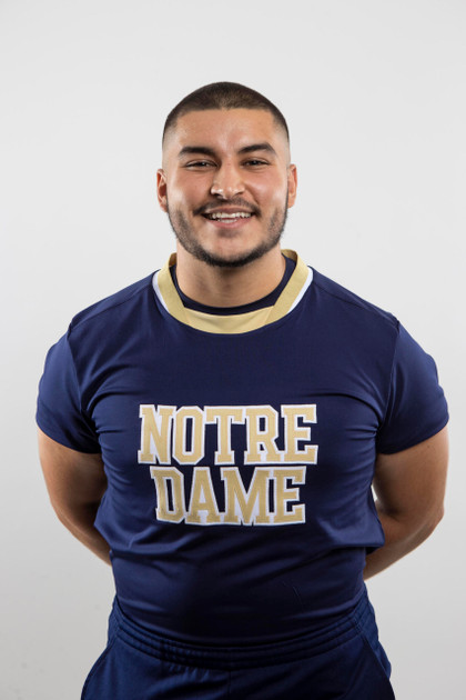 Carlos Flores - Cheerleading - Notre Dame Fighting Irish