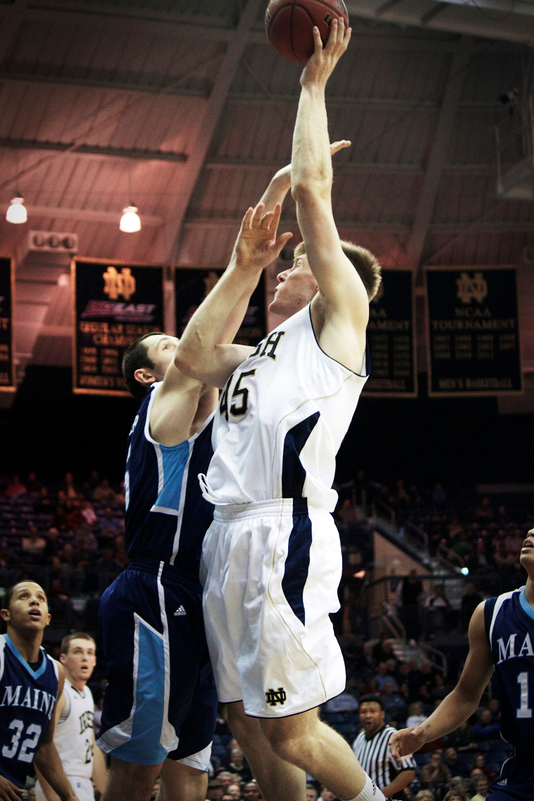 Irish Tame Black Bears, 87-78 Junior forward Jack Cooley scored a career-high 22 points to go along with 14 rebounds.