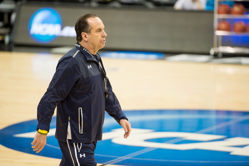 Men's Basketball NCAA Tournament Practice