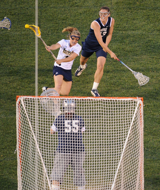 No. 10 Notre Dame Looks To Keep NCAA Tournament Hopes Alive Versus No. 15 Cornell Senior midfielder Caitlin McKinney became Notre Dame's all-time leader in assists during the BIG EAST Tournament.