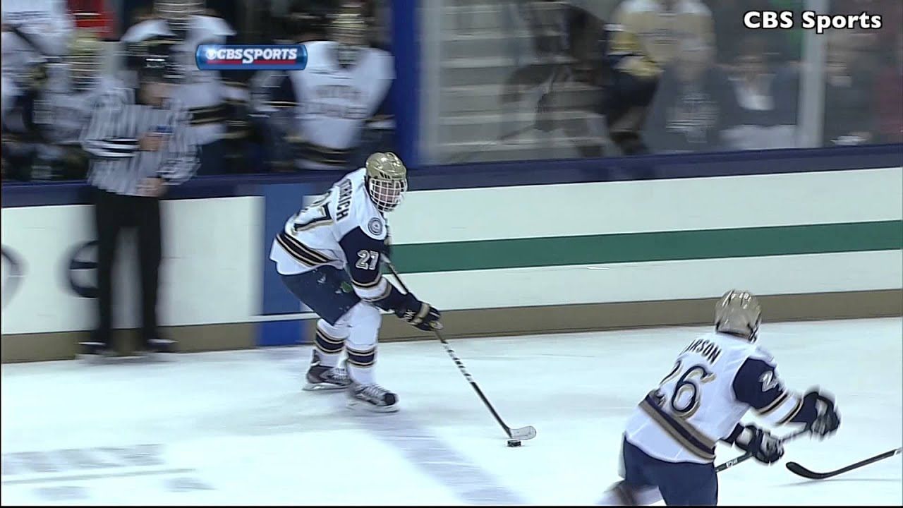 Notre Dame Hockey vs. Boston College - Nov. 18, 2011 - Game Highlights