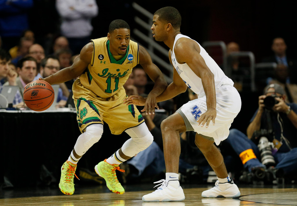 NCAA Men's Elite Eight: Notre Dame vs. Kentucky
