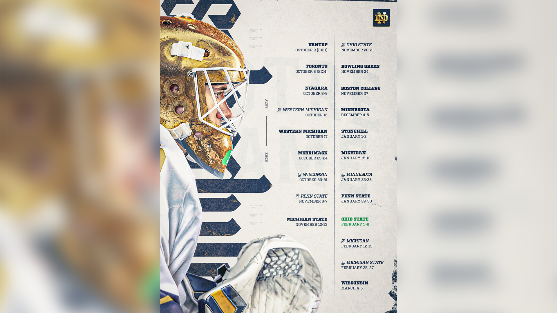 Notre Dame Announces Big Ten Schedule Notre Dame Announces Big Ten Schedule