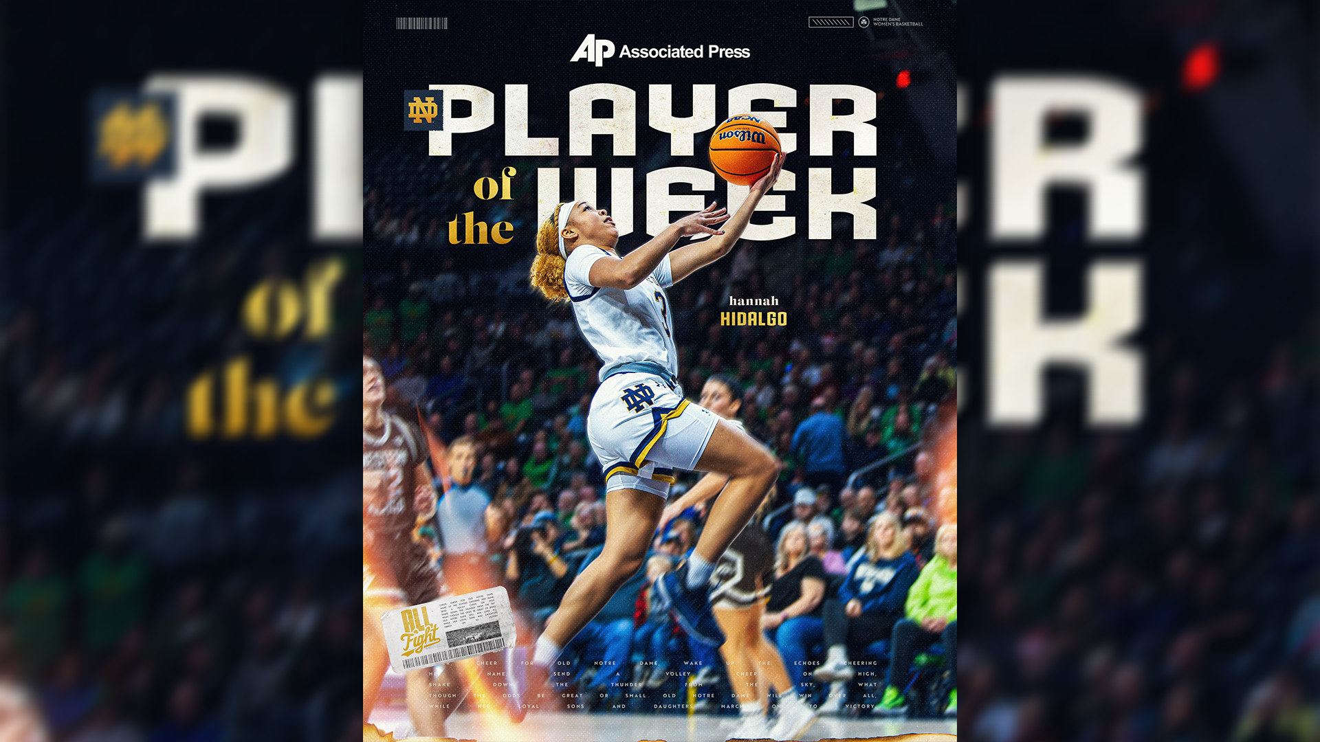 Hidalgo Earns First AP National Player of the Week Award Hidalgo Earns First AP National Player of the Week Award