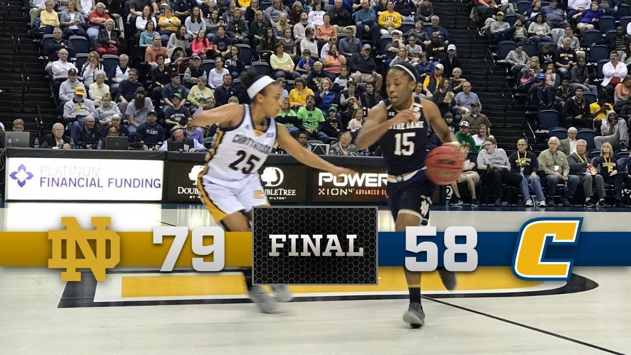 Notre Dame Women's Basketball Highlights vs. Chattanooga