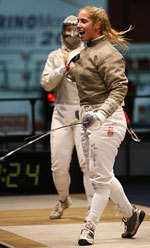 Mariel Zagunis To Take Leave Of Absence From Notre Dame While Focusing On Qualification For 2008 Olympic Games Mariel Zagunis - who recently won the World Cup circuit's total-points trophy and placed second at the 2006 World Championship - will be taking a three-semester leave of absence from collegiate fencing, in order to focus on her training and qualification for the 2008 Olympic Games.