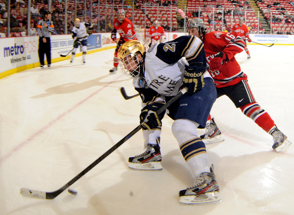 Notre Dame Men's Ice Hockey v Ohio State on 03-23-2013