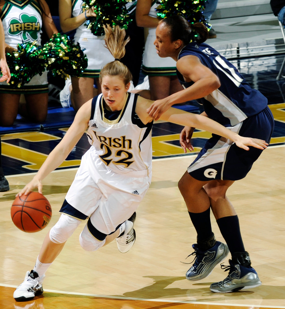 No. 2 Notre Dame Overpowers Georgetown, 79-64 (AP)