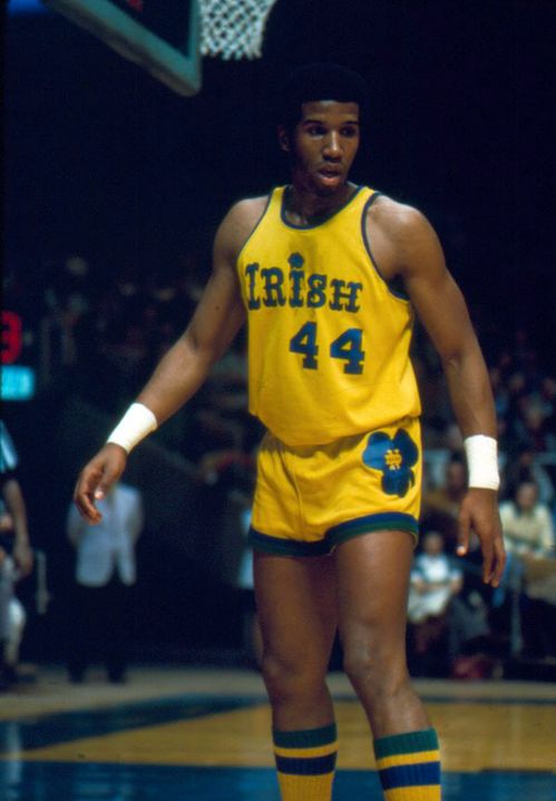 Adrian Dantley is one of just seven players in Notre Dame history with 2,000 points and 800 rebounds.