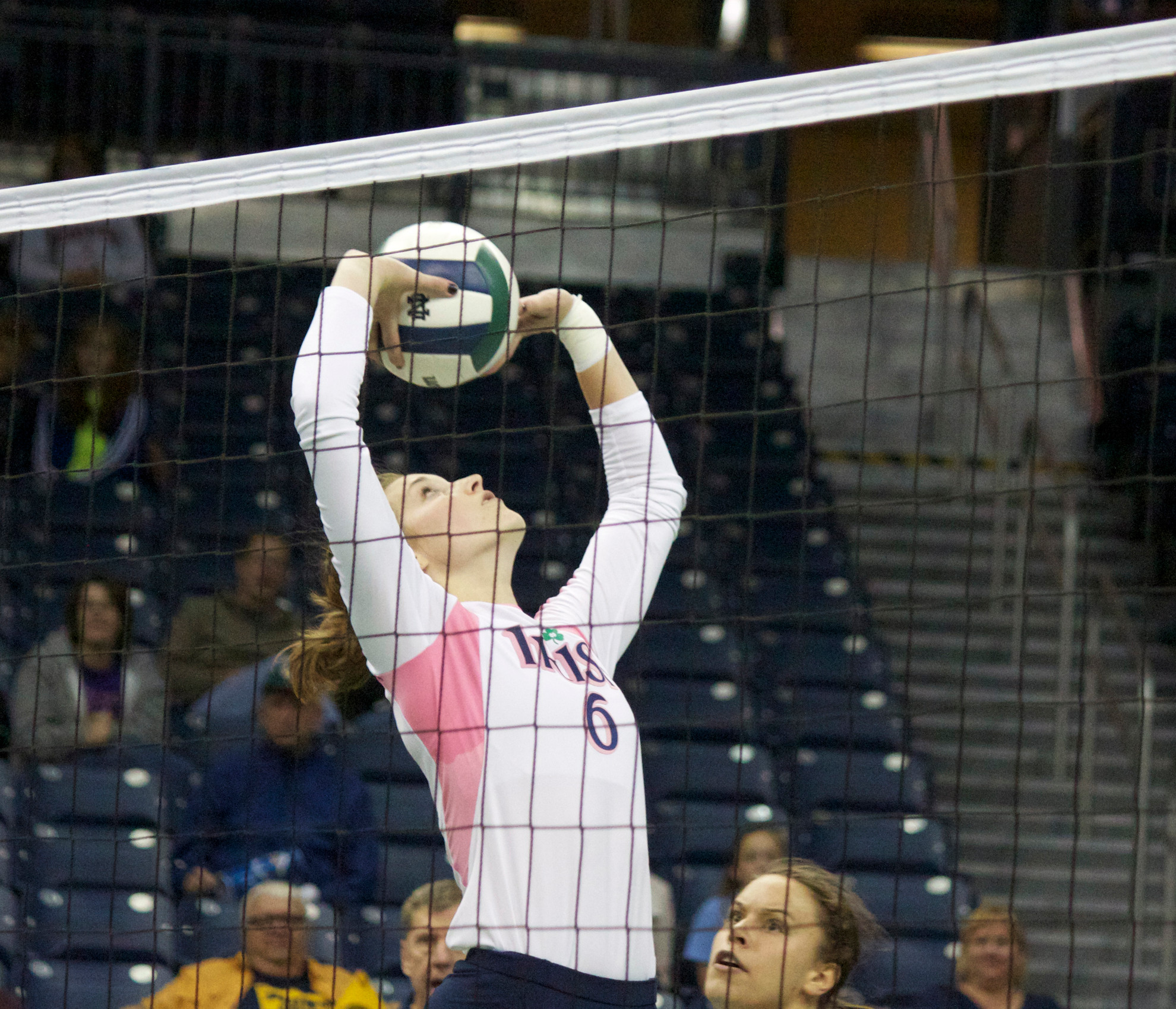 Irish Roll To Fifth Straight Win; Sweep Georgetown 3-0 Junior Maggie Brindock earned a spot on the BIG EAST's Weekly Honor Roll on Monday.