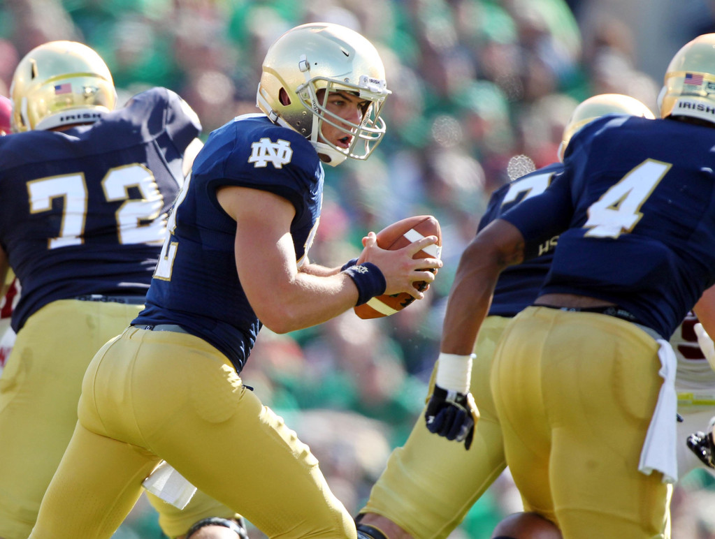 No. 22 Notre Dame vs. No. 14/12 Oklahoma (USATSI)