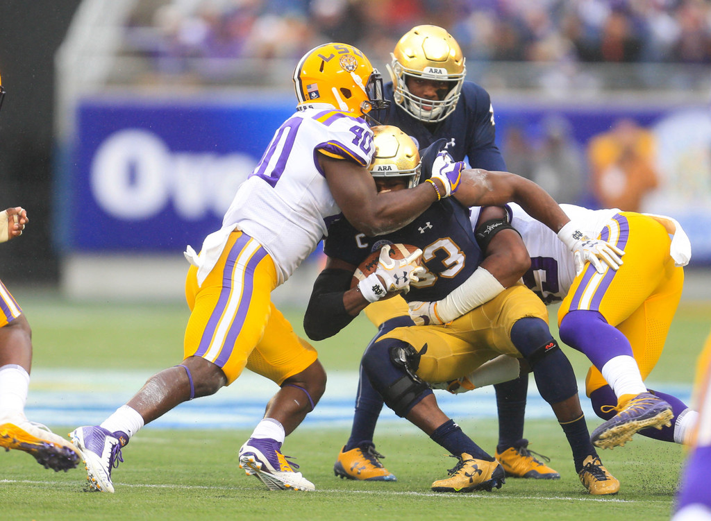 Notre Dame vs. LSU (USATSI)