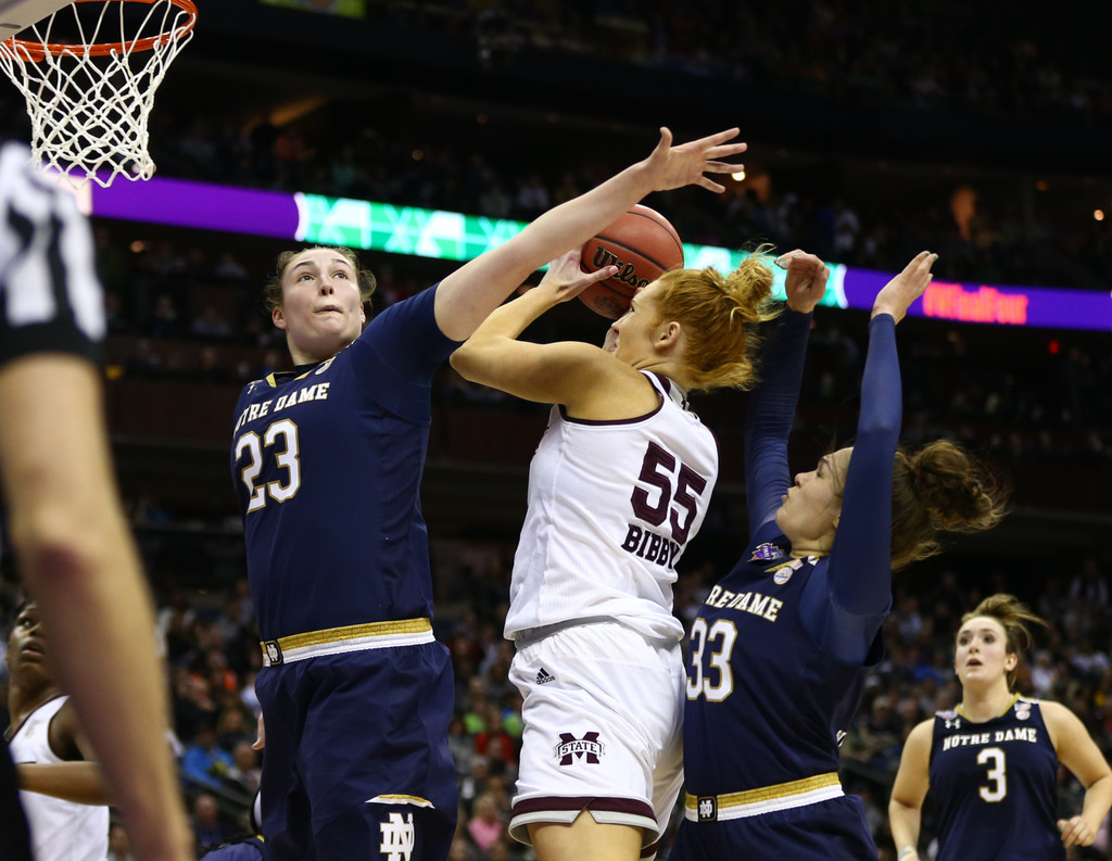 NCAA National Championship: ND WBB 61, Mississippi State 58 (USATSI)