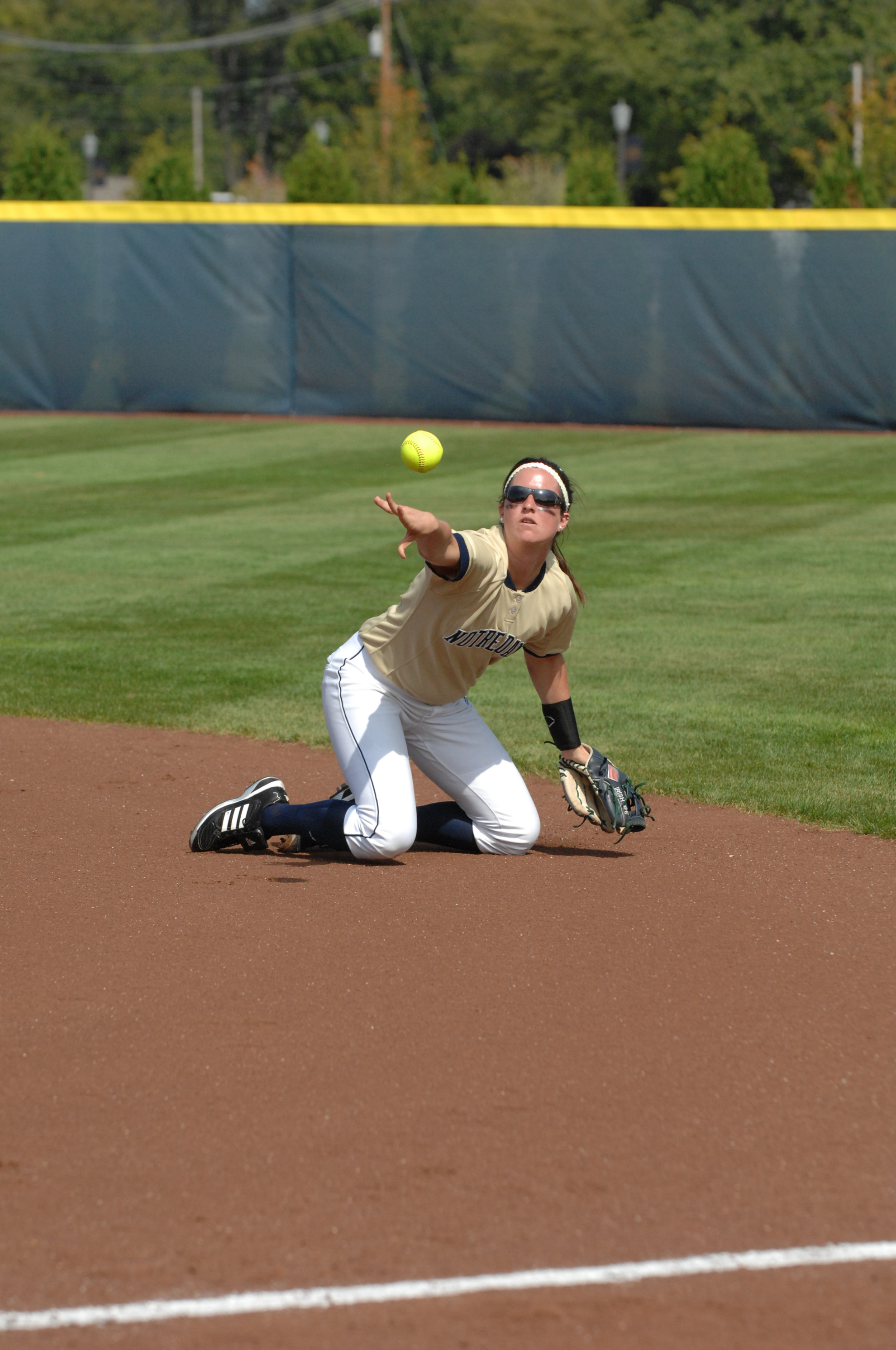 Season’s Historic Start Rolls On For Irish Softball Kasey O'Connor and the Irish are winners of nine straight games to start the 2011 season.
