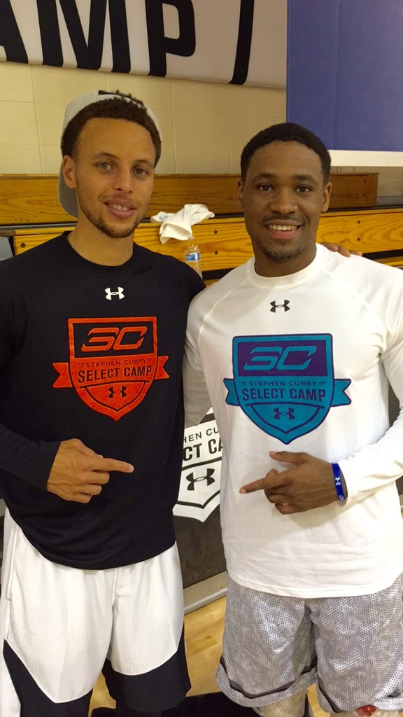 Demetrius Jackson at Steph Curry's Elite Camp