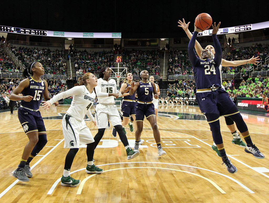No. 2 Notre Dame 79, Michigan State 61 (USATSI)