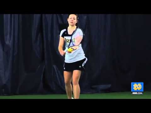 Notre Dame Women's Tennis - Prepping for the NCAA Tourney