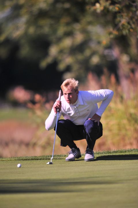Junior Patrick Grahek posted the fourth-best Notre Dame scoring average (74.89) during the fall season