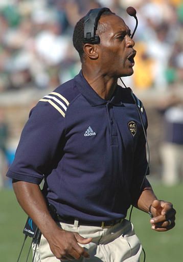 Notre Dame head coach Tyrone Willingham will be looking for his first victory over Boston College at Notre Dame this Saturday.