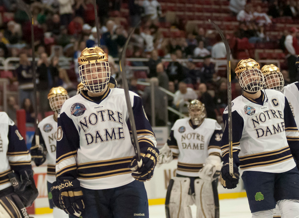 Notre Dame Men's Ice Hockey v Ohio State on 03-23-2013
