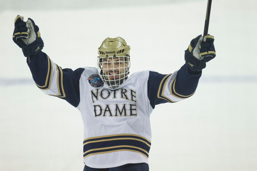 Notre Dame Men's Hockey vs North Dakota 11-23-2012