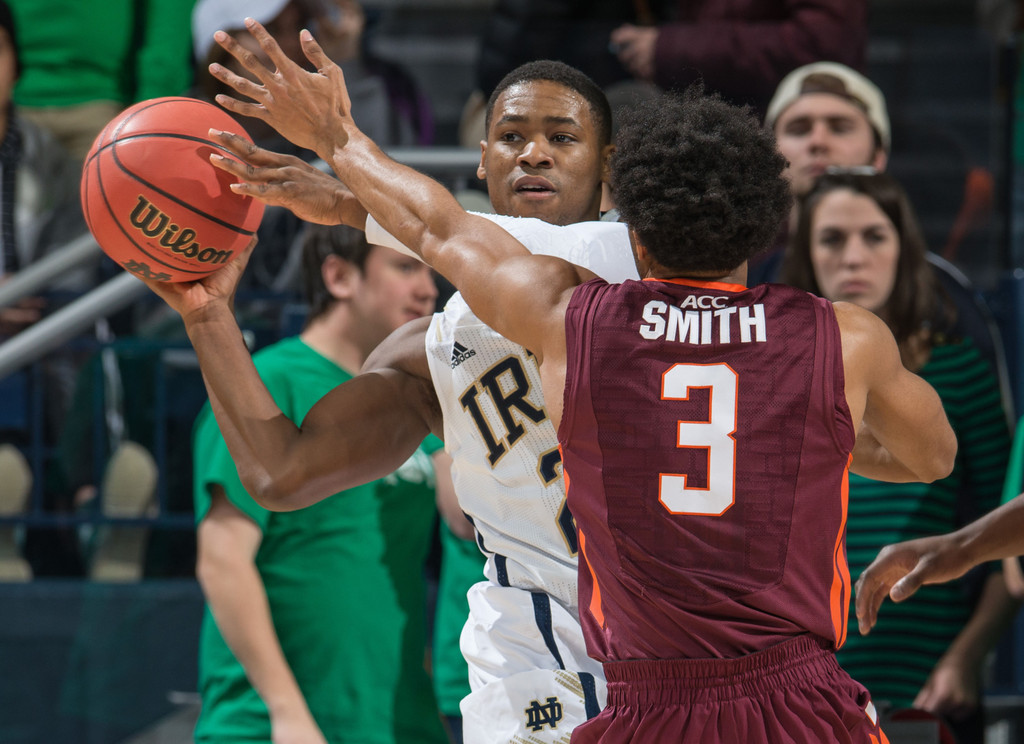 Notre Dame vs. Virginia Tech (USATSI)