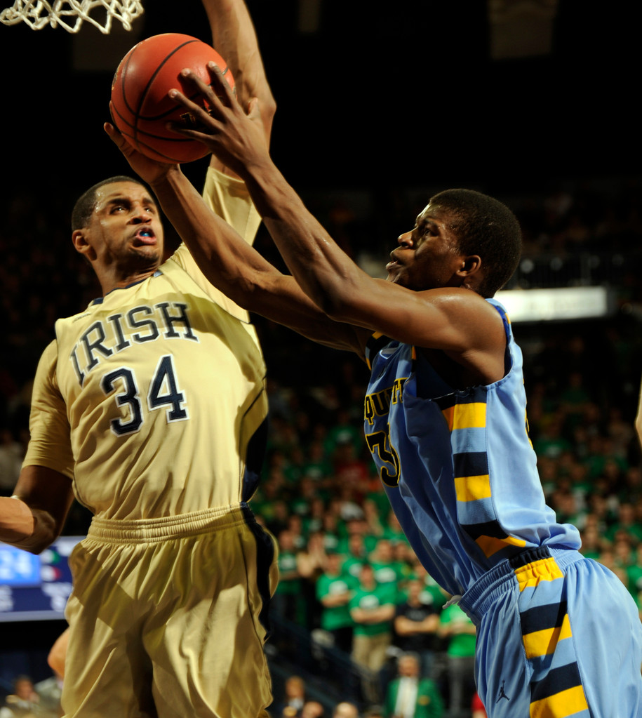 No. 16 Irish Beat Marquette, 80-75 (AP)