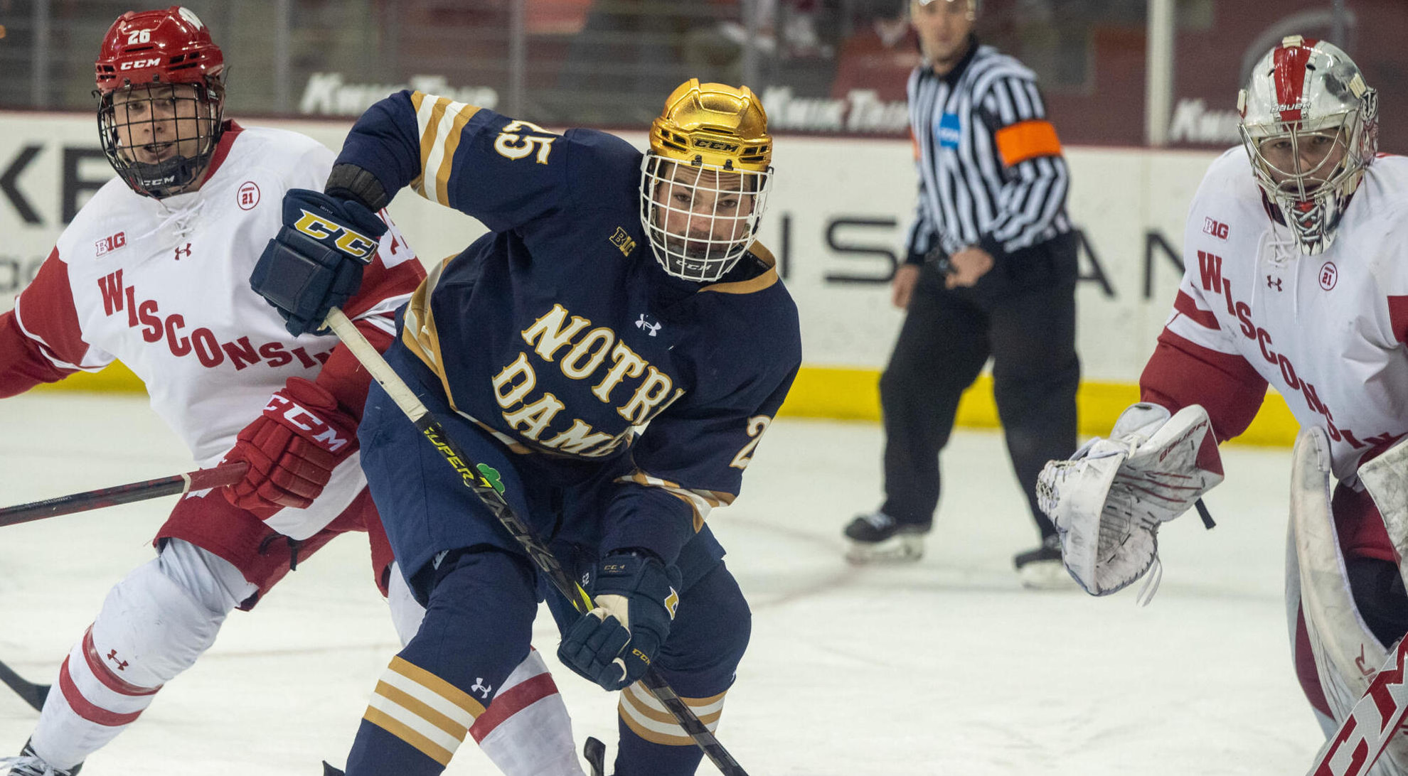 Comeback Falls Short As #11 Irish Drop 5-3 Decision At Wisconsin Comeback Falls Short As #11 Irish Drop 5-3 Decision At Wisconsin