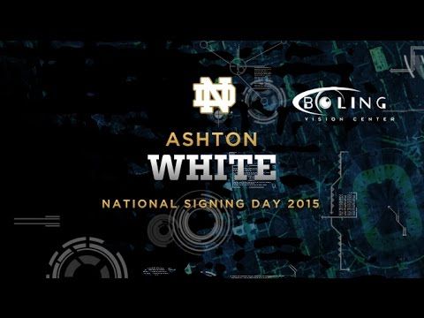 Ashton White - 2015 Notre Dame Football Signee
