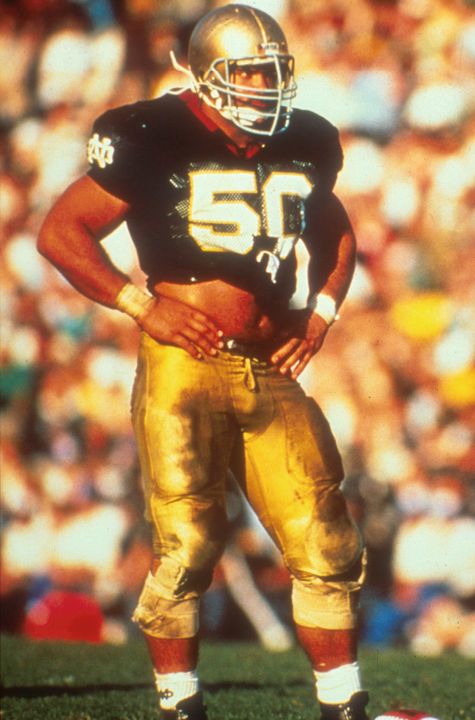 NT Chris Zorich earned defensive MVP honors. (File Photo)