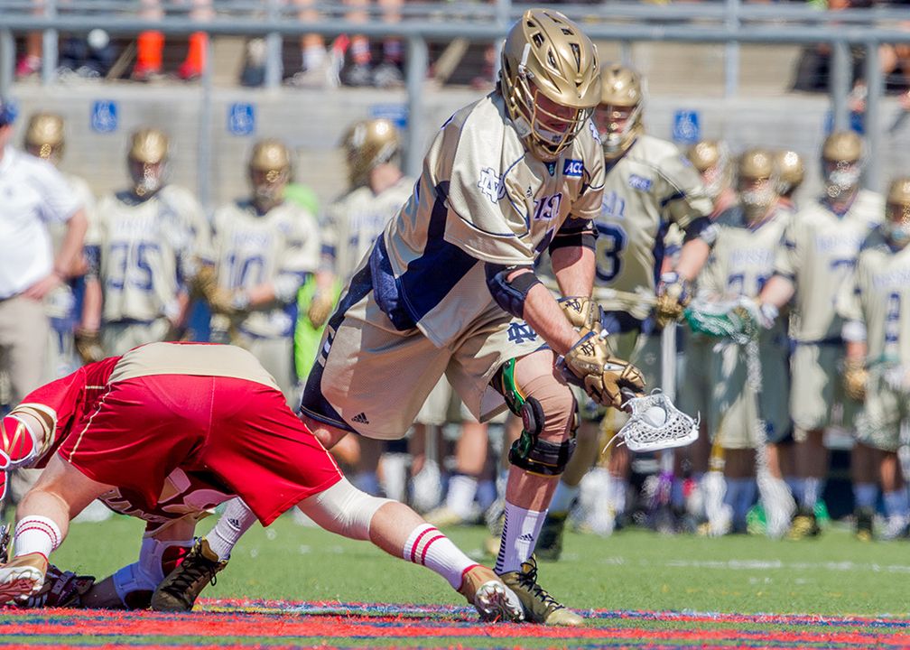 Senior Liam O'Connor and the Fighting Irish faceoff unit rank first nationally with a .684 winning percentage.
